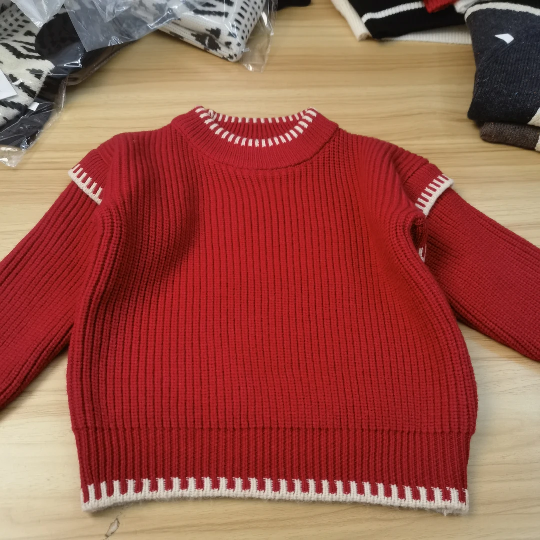 童装假2件款元宝针韩版男女童