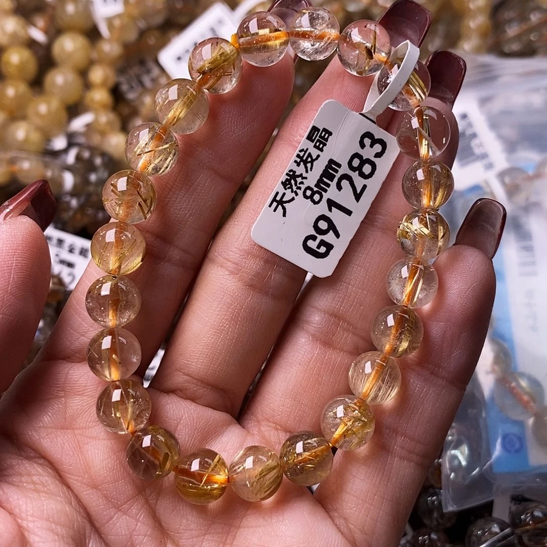 水晶手链未镶嵌水