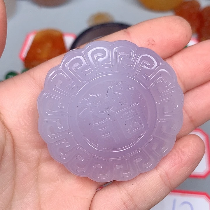 吃***福未镶嵌颈饰玛瑙/玉髓