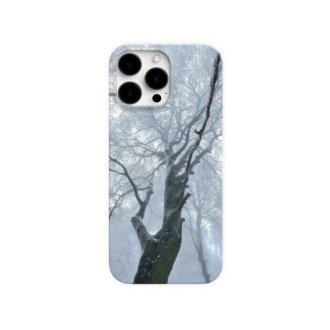 雾霜冰枝高级感手机壳适用于苹果17安卓华为荣耀vivo小米oppo一加