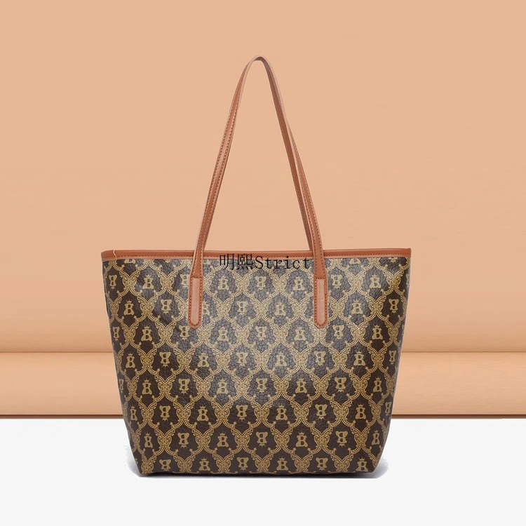 现货小众新款女包硬底托特包通勤上班族大容量手提手提包手拎外出