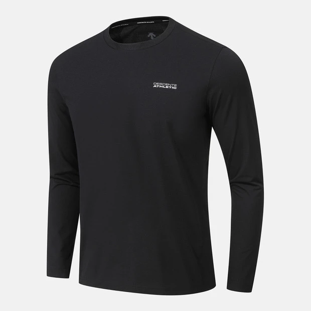 DESCENTE/迪桑特Trainning综训系列速干圆领弹力T恤SQ123TTL11