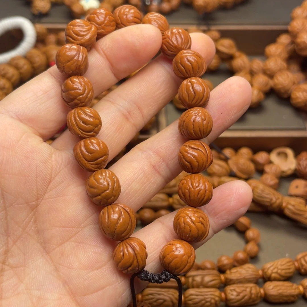 桃核手串龙纹桃核20