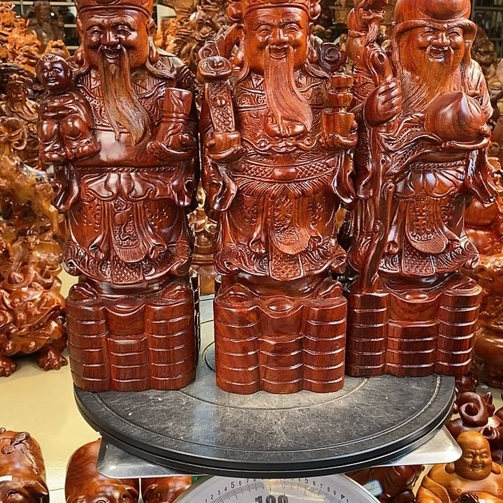 大果紫檀（缅甸花梨）N****N缅甸花梨木福禄寿