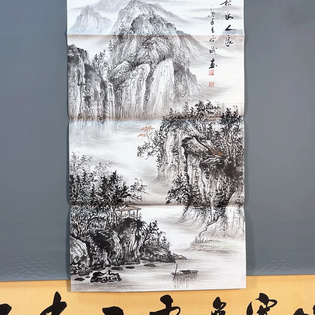 国画733 花鸟和蝴蝶都在这里