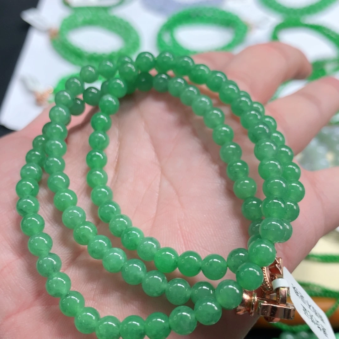 翡翠未镶嵌手链翡翠
