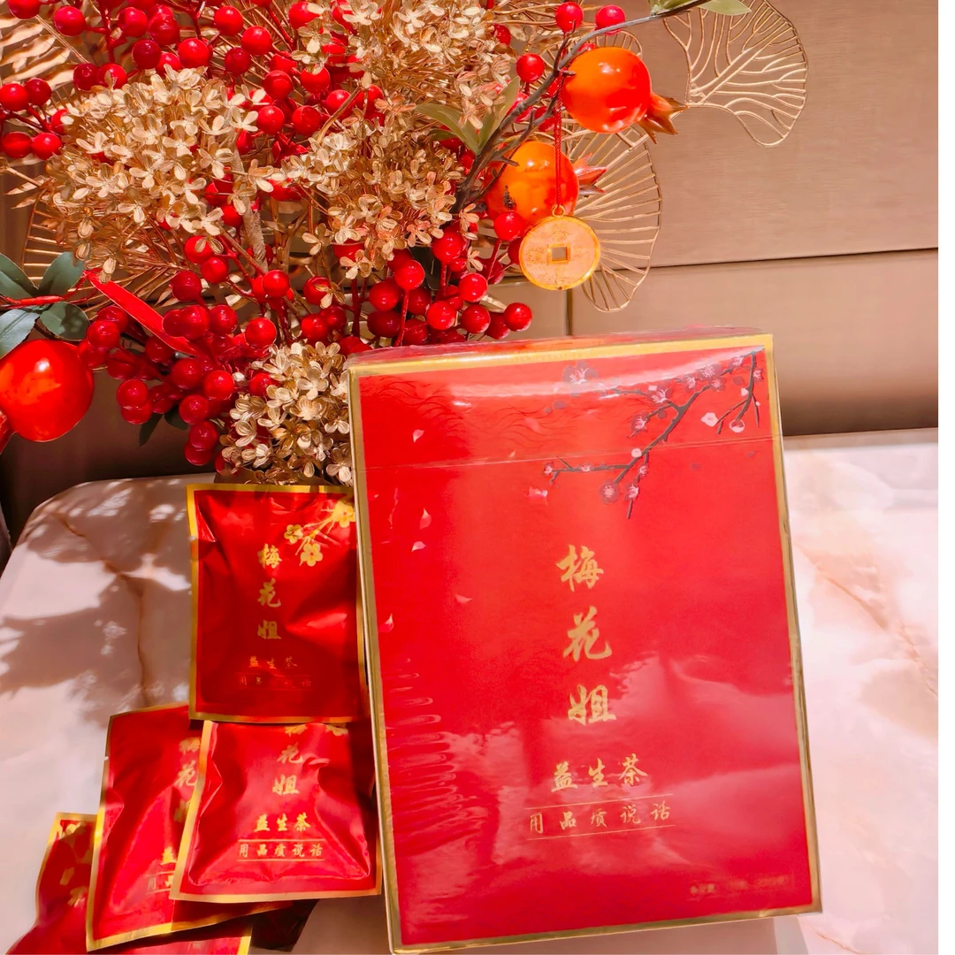 梅花姐 益生茶 1盒30小泡