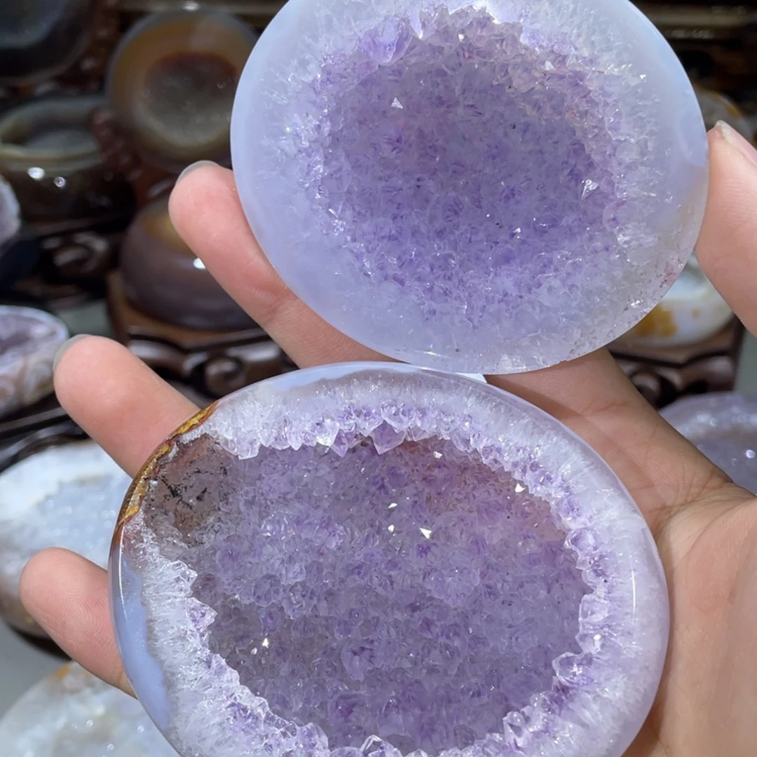 水晶大型摆件（非配饰）未镶嵌聚宝盆