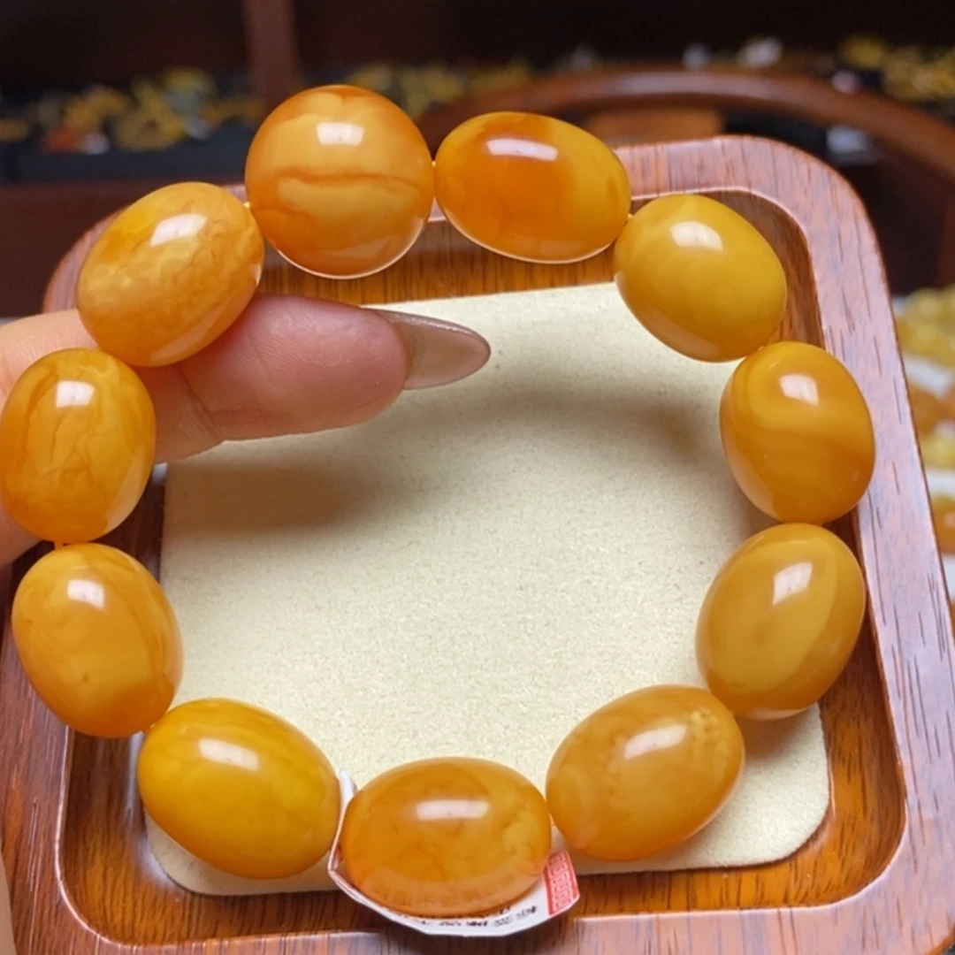 【闪购商品】蜜蜡手链未镶嵌手串