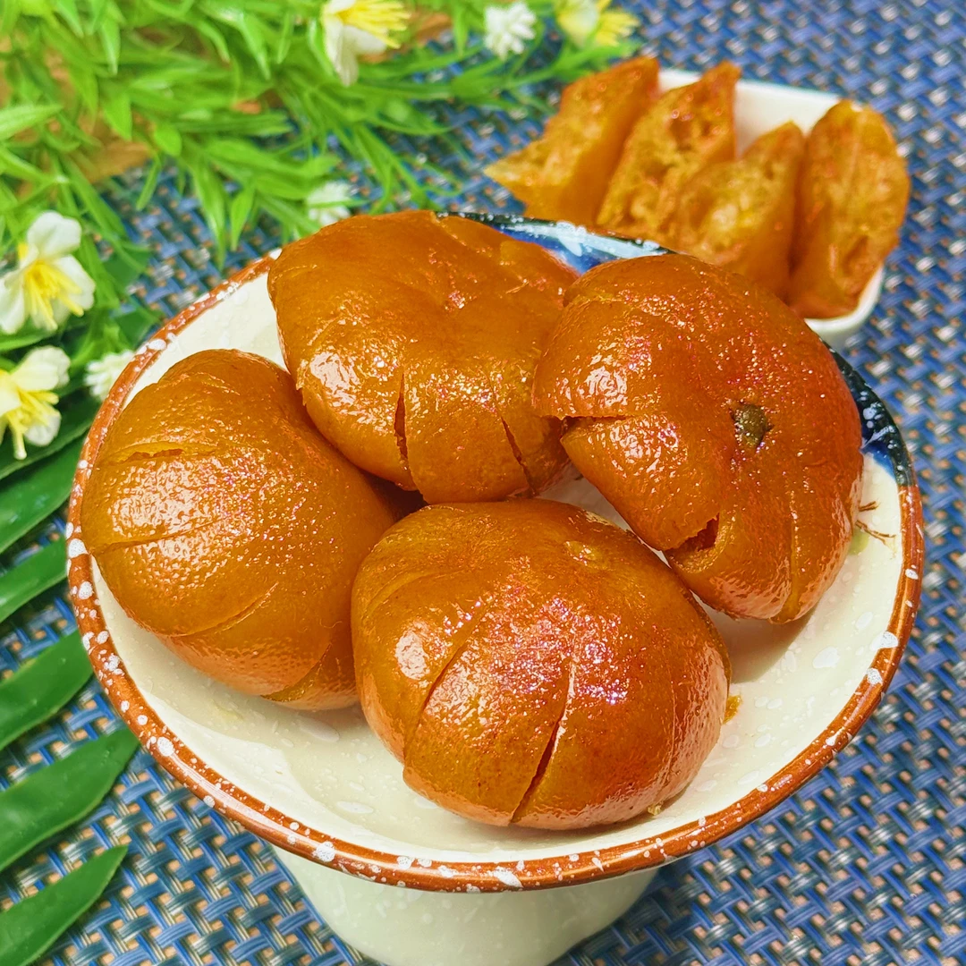 新会大红柑饼 即食冲水 清润传统制作清新柑香 果肉饱满休闲零食