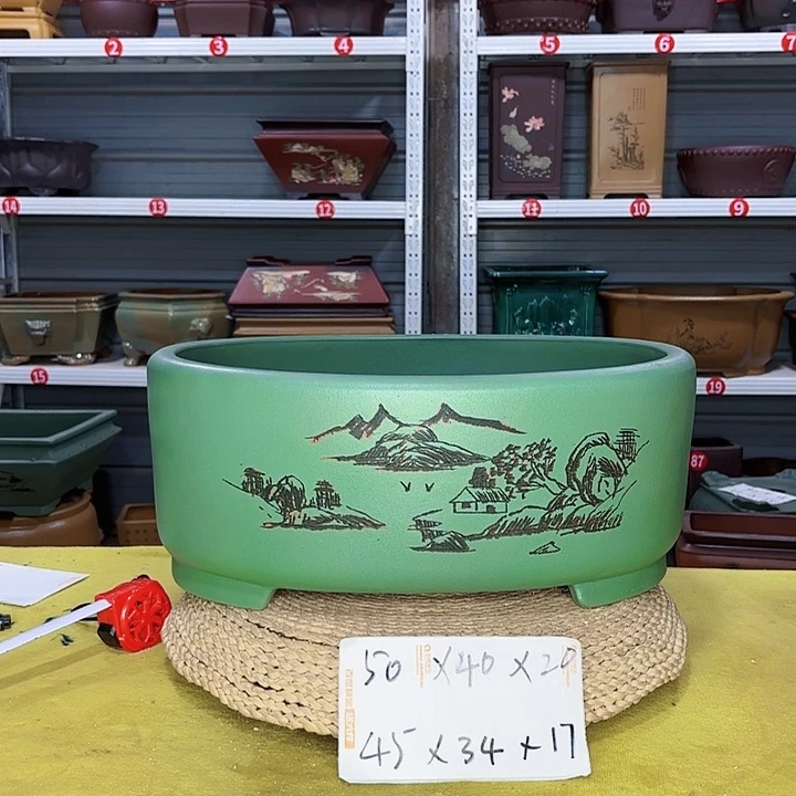 紫砂花盆宜兴紫砂厂