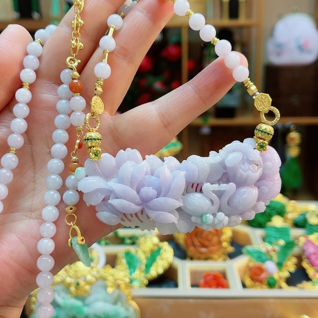 颈饰合金翡翠48小时鉴赏期