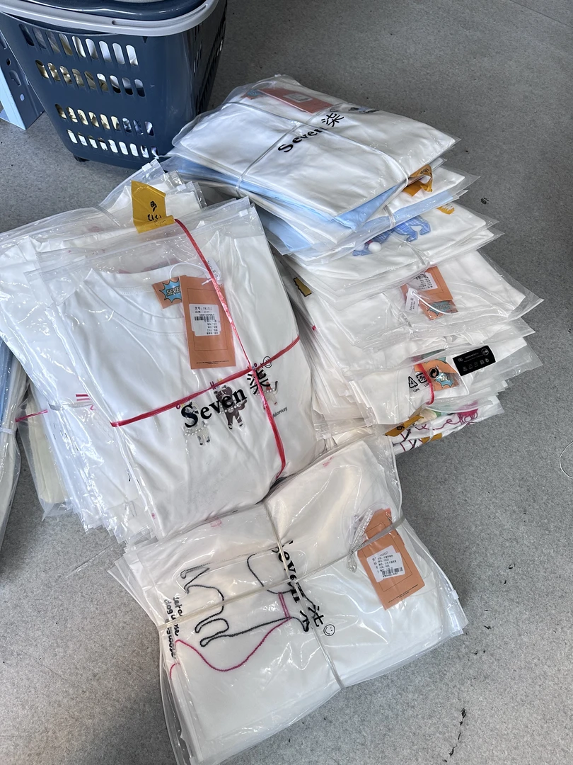 夏季简约卡通印花短袖上衣-2