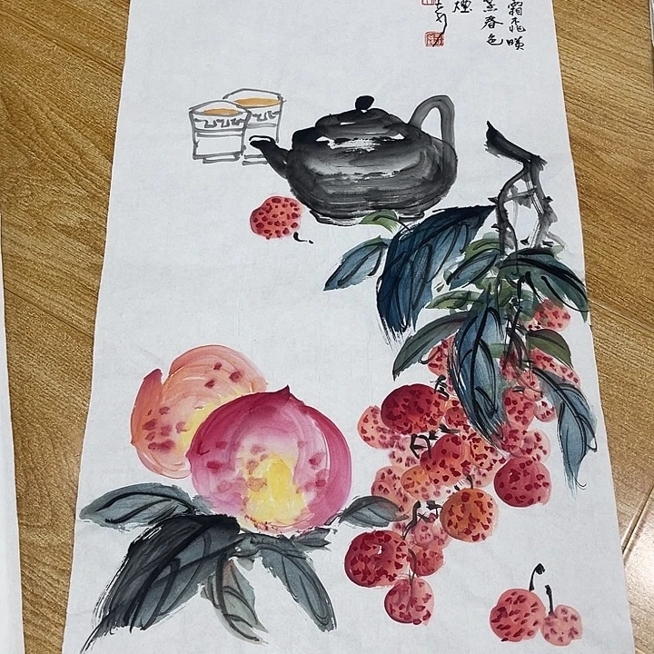 姜奇老师花鸟作品69×34