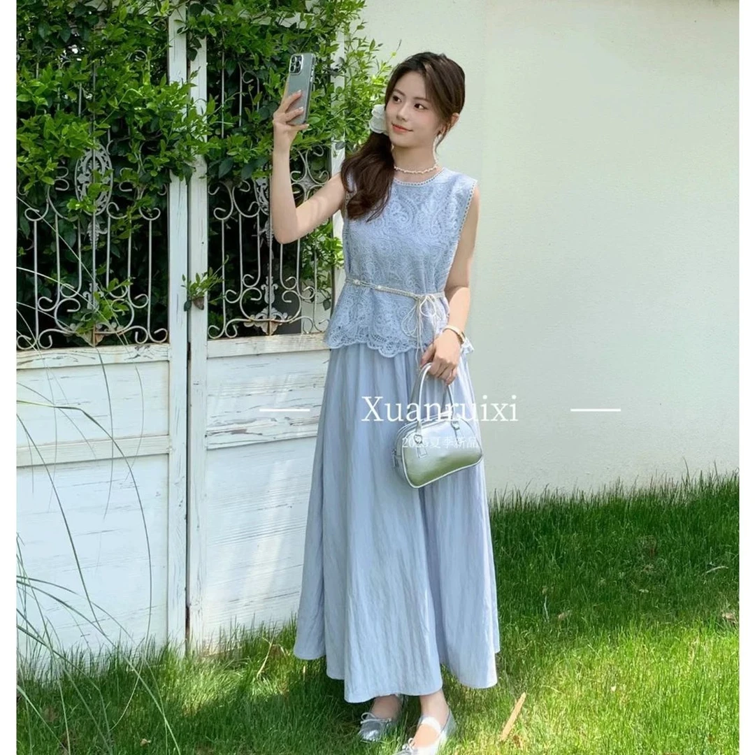 DS52550回味依衣高级感时尚设计师款两件套套裙
