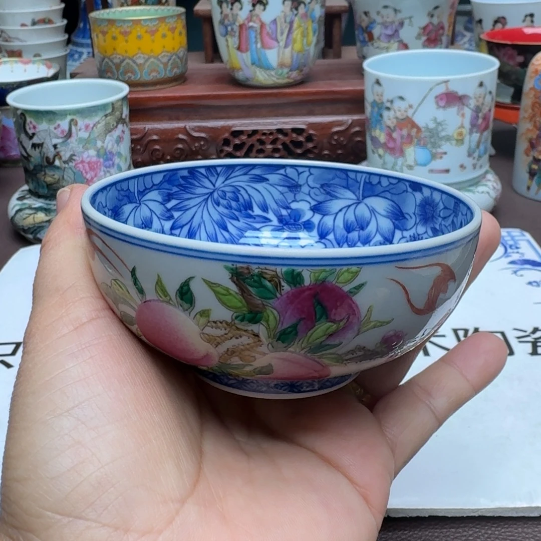 景德镇手工手绘展示
