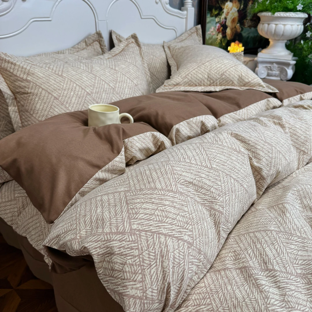 【年终大促 清】新款秋冬加厚保暖磨毛四件套 透气防寒被单防静电