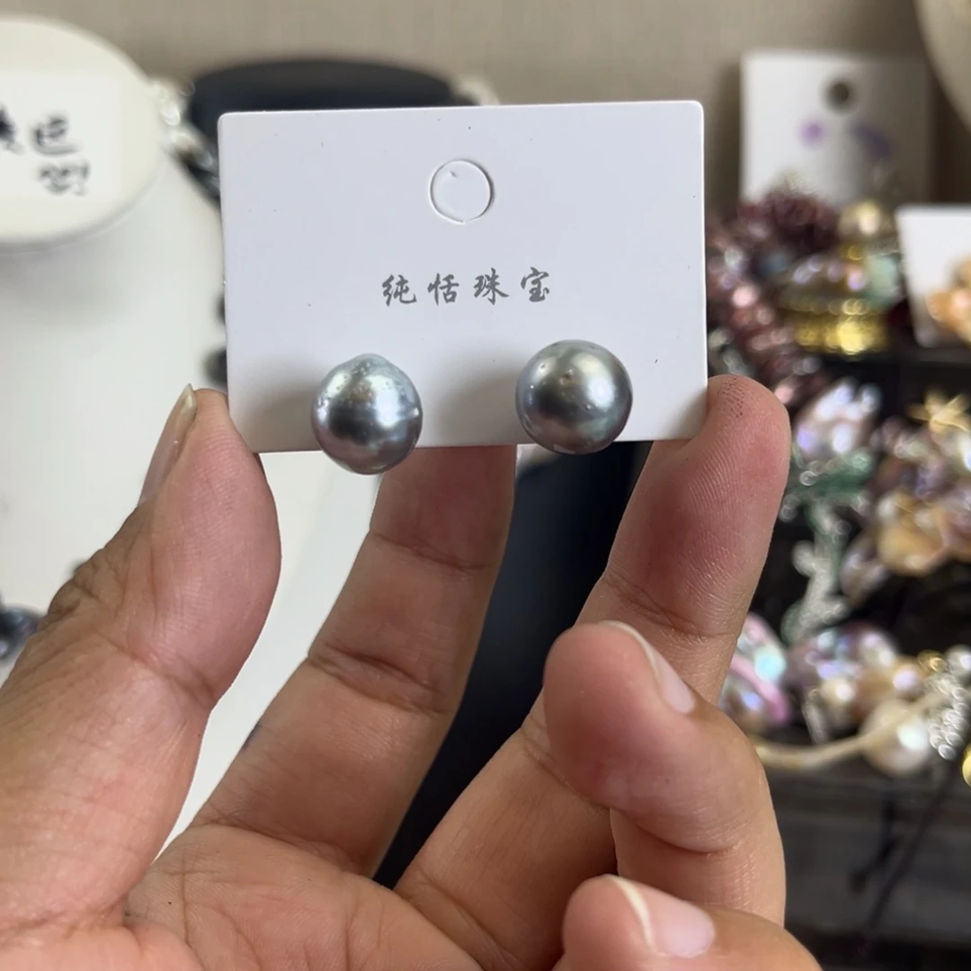 未镶嵌海水珍珠耳饰宋*朗【纯恬】