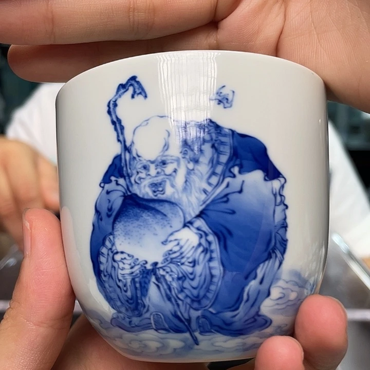 摆件景德镇陶瓷手工茶具