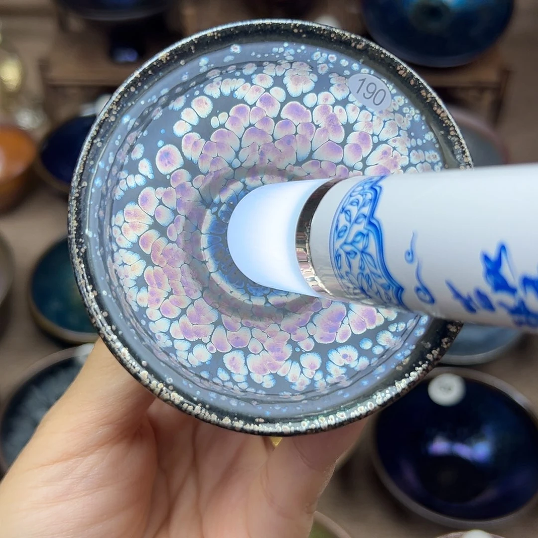 茶盏言*样建盏主人杯建盏