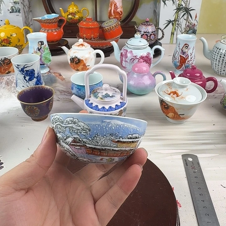 摆件景德镇陶瓷老厂瓷30