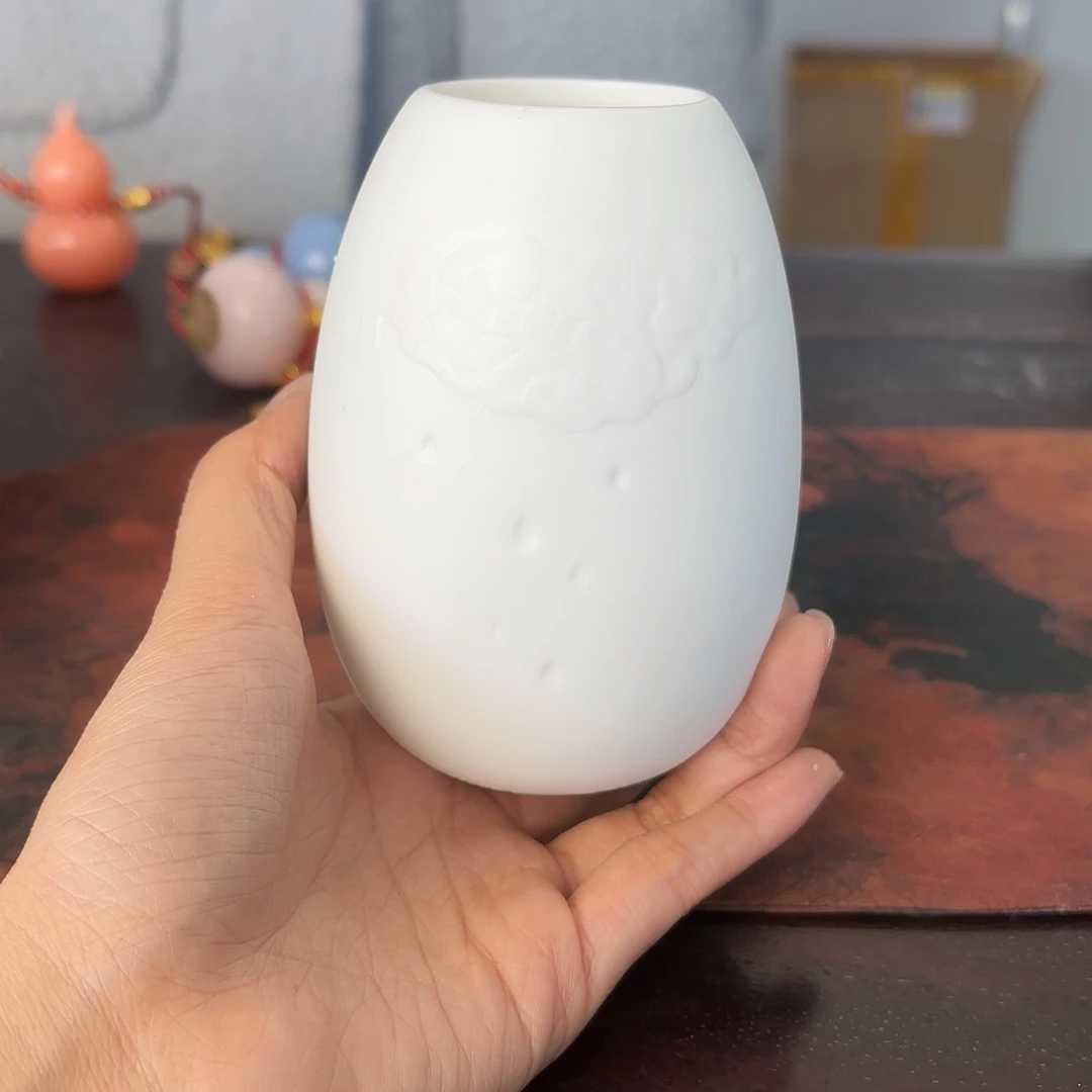 龙泉云间青瓷小米茶器