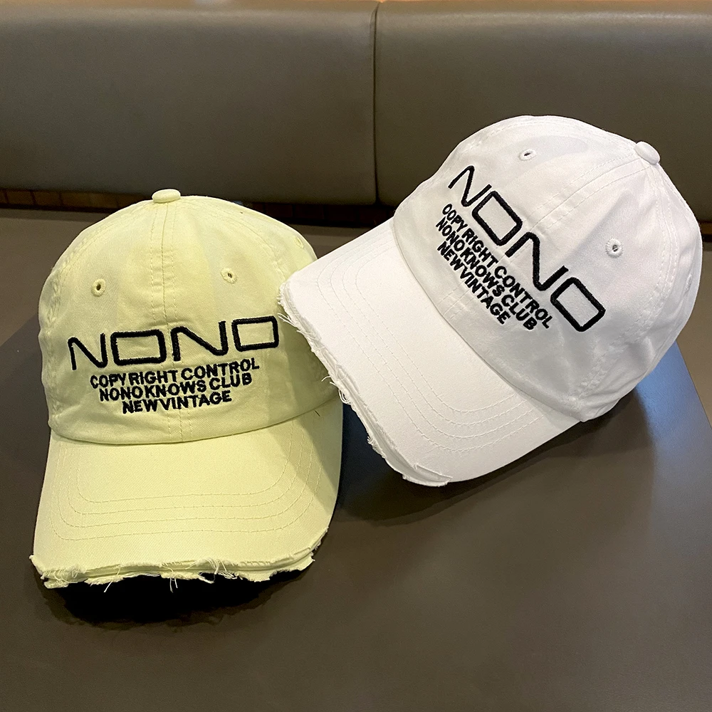 儿童帽子韩版中大童洋气破洞鸭舌帽休闲遮阳棒球帽男女童太阳帽潮