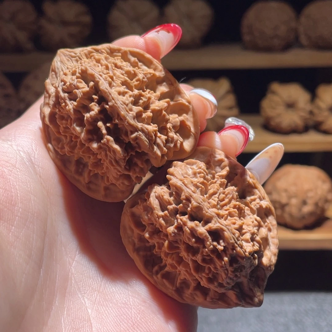 吊坠文玩核桃38满天星