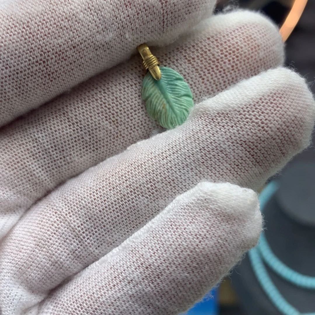 绿松石挂件未镶嵌