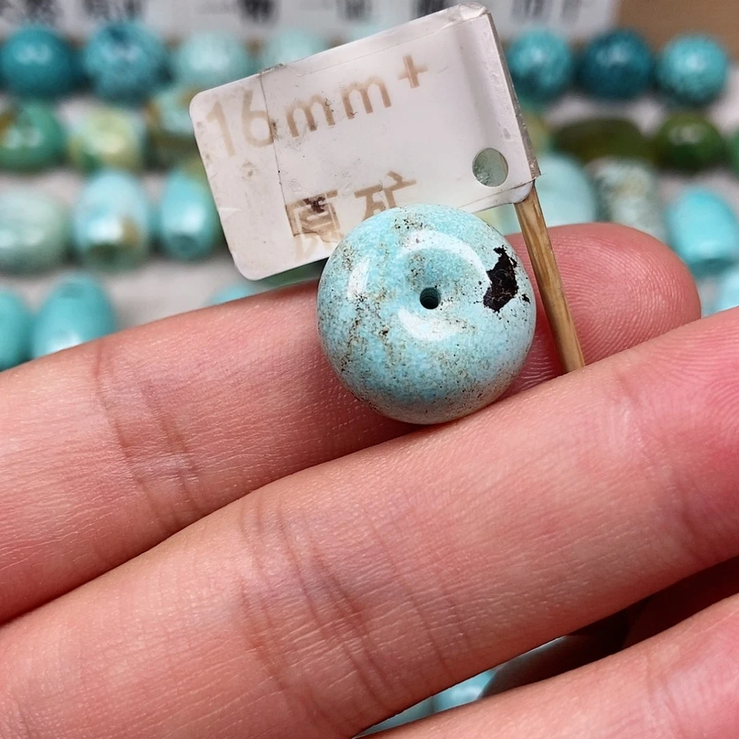 未镶嵌绿松石珠宝半成品