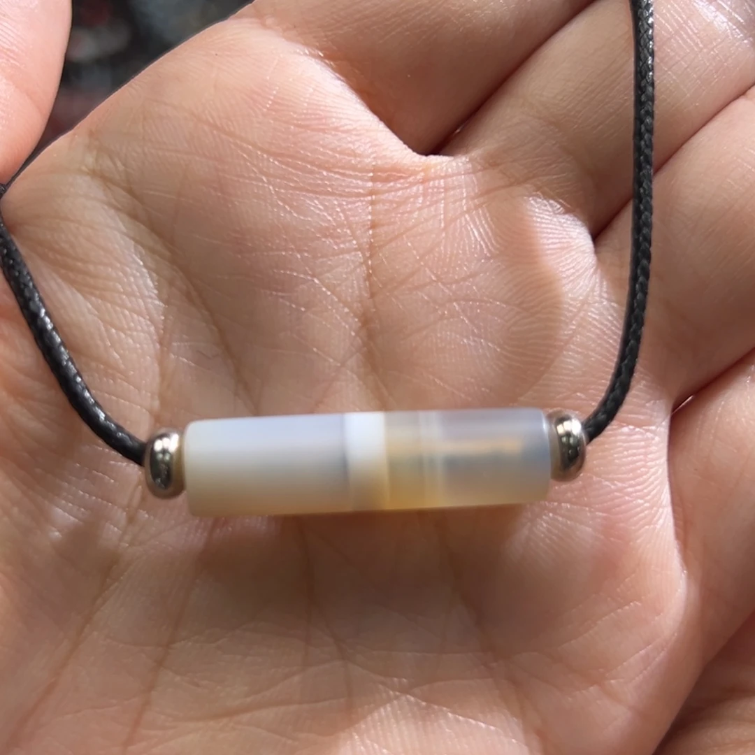 玛瑙/玉髓合金颈饰