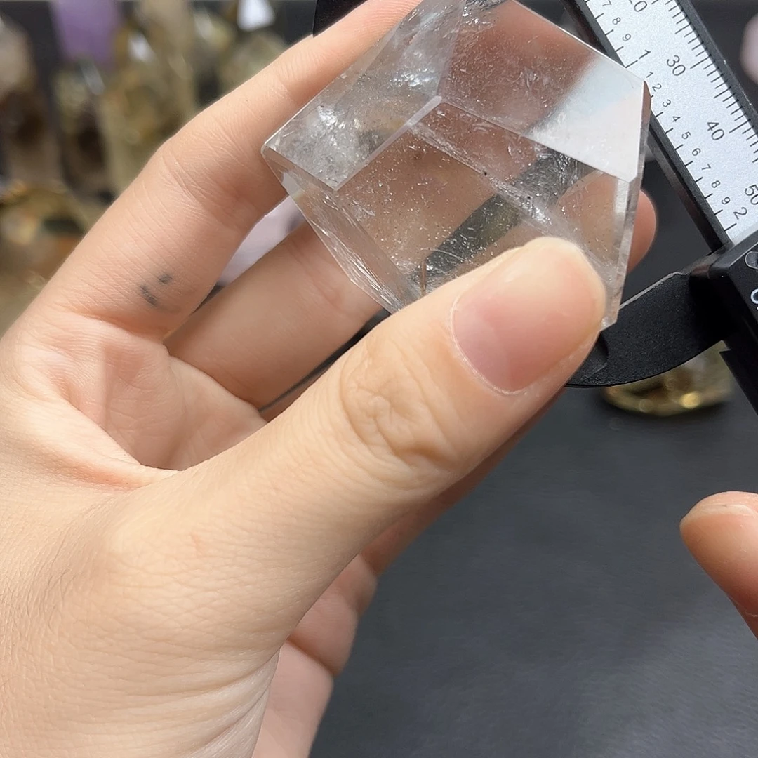 未镶嵌紫晶珠宝半成品230水晶石
