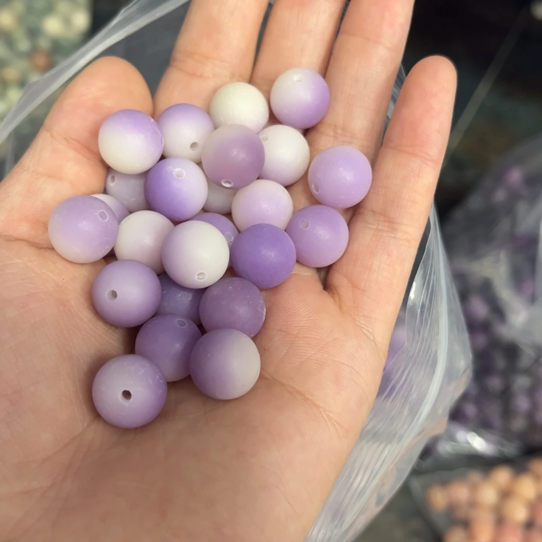 【闪购商品】白玉菩提吊坠z/11 120颗紫原果微瑕