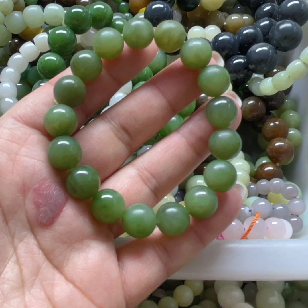 和田玉手链未镶嵌