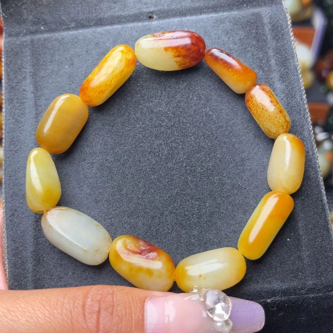 未镶嵌手串和田玉