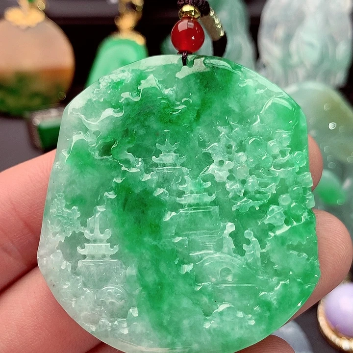 吊坠(不含链)未镶嵌翡翠