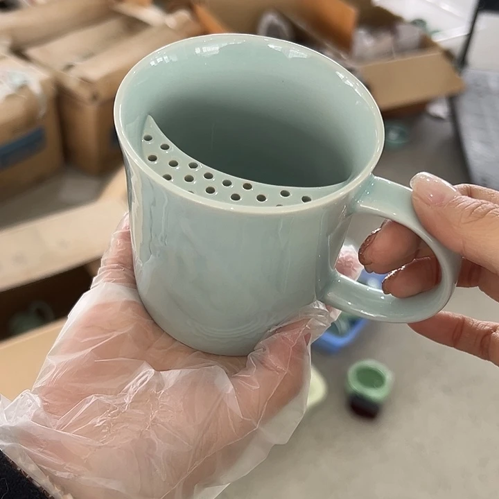 小米茶器龙泉青瓷