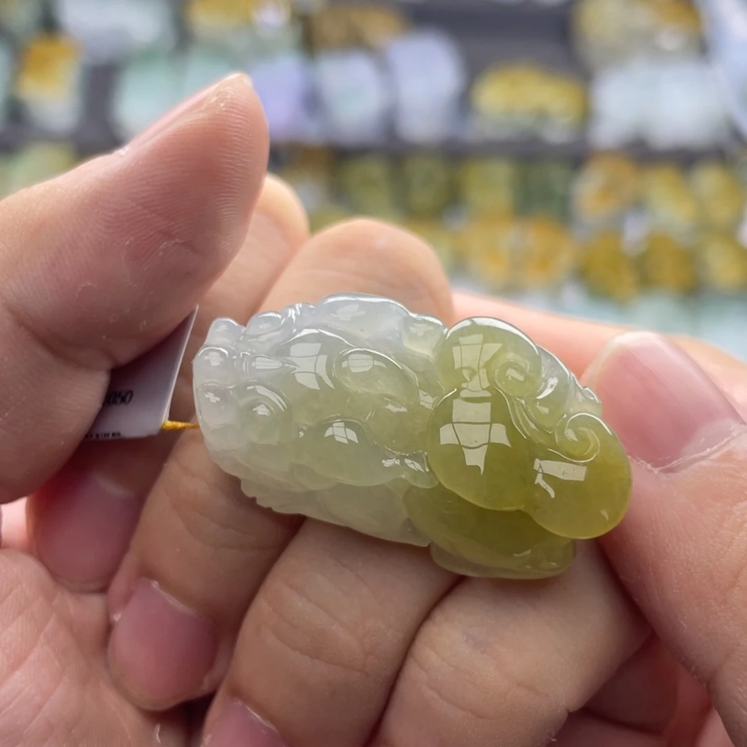 颈饰未镶嵌翡翠貔貅15