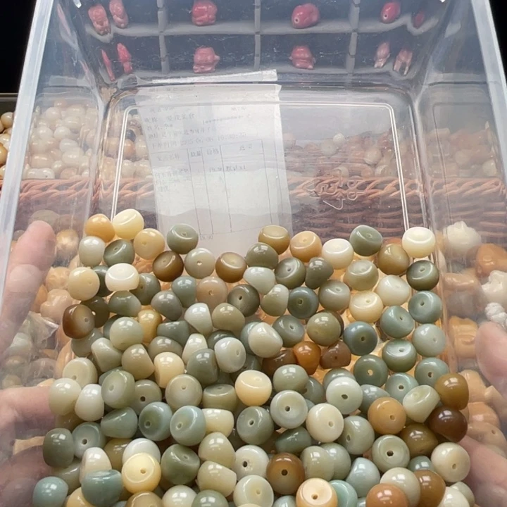 白玉菩提吊坠a12mm/30颗