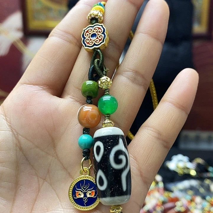 玛瑙/玉髓合金颈饰