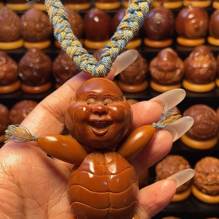 橄榄核把件橄榄雕刻