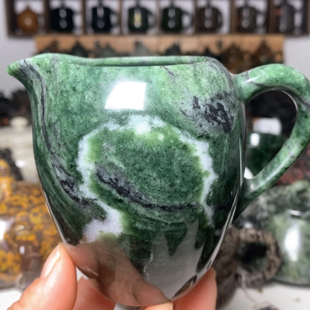 藏玉药王石公道杯微瑕不售后