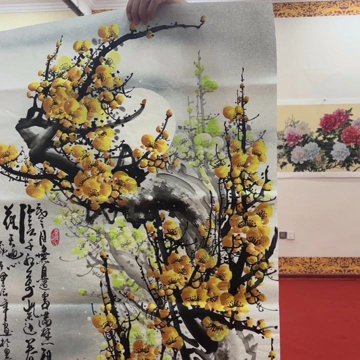 国画国画花鸟花鸟画作品