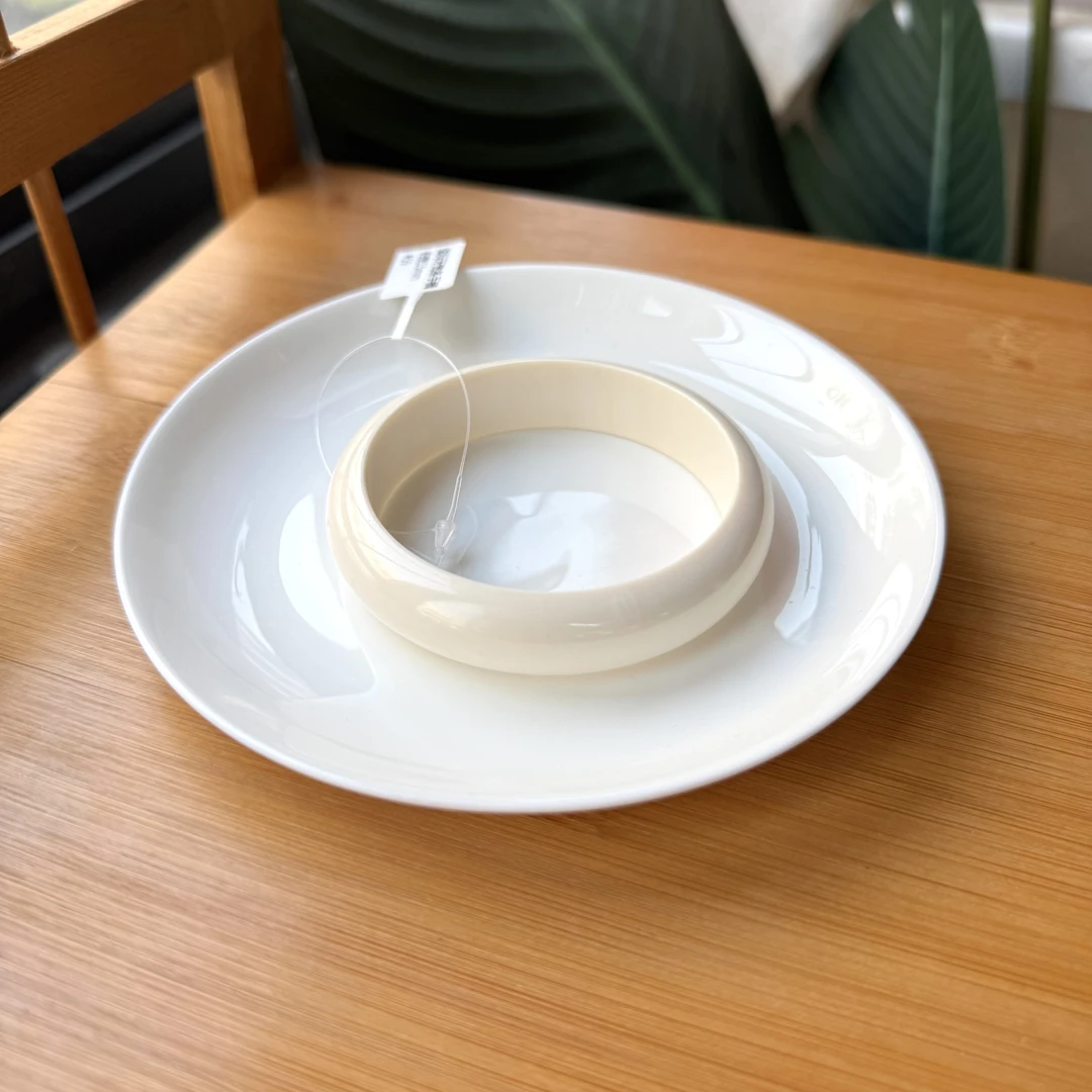 【珠宝厂长】猛犸牙宽条手镯 约宽15mm