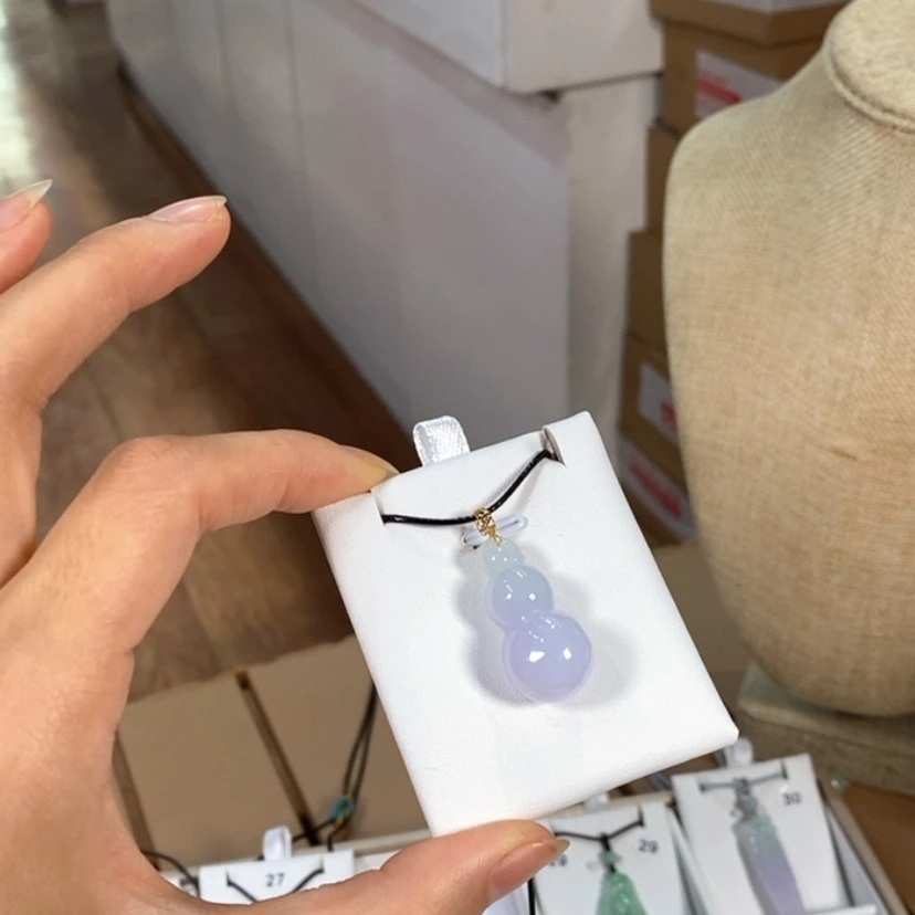 【闪购商品】颈饰未镶嵌翡翠紫*花