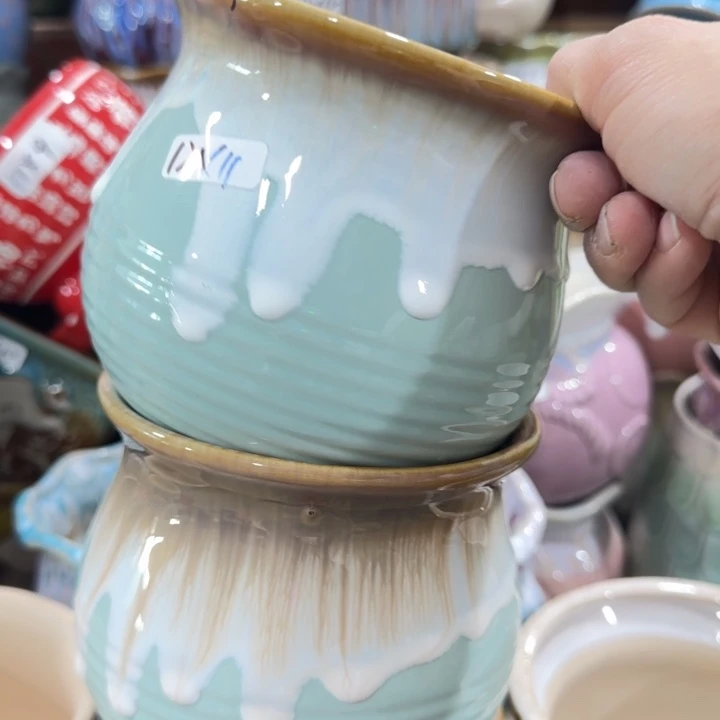 凑9块包邮，有孔，花盆