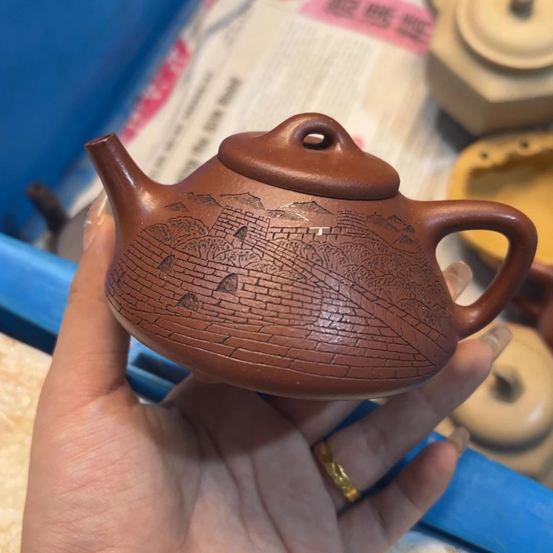 紫砂雕宠小器高品