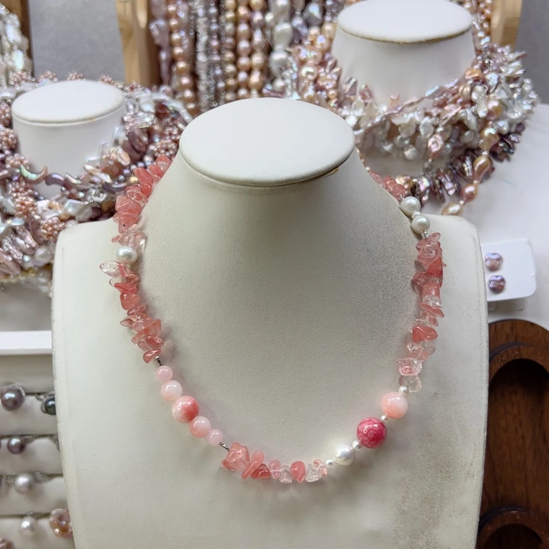 手链淡水珍珠合金