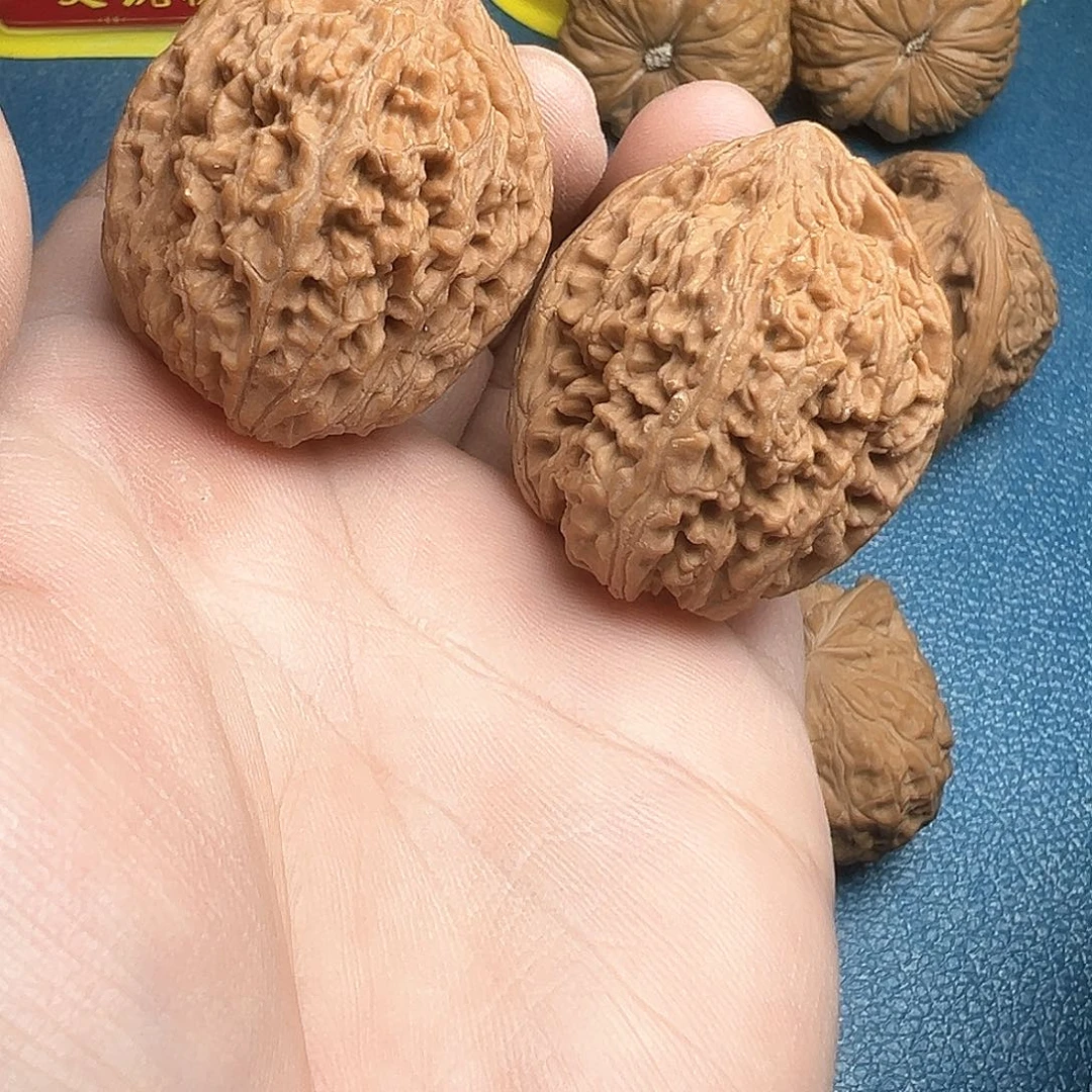 文玩核桃把件37蒜头