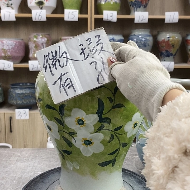 缸13xc景德镇陶瓷花盆